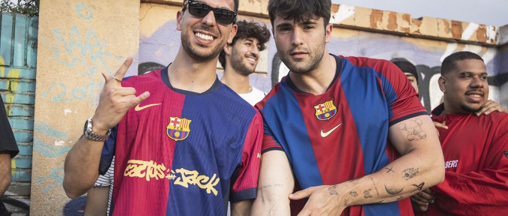 barcelona y la camiseta contra el Real Madrid