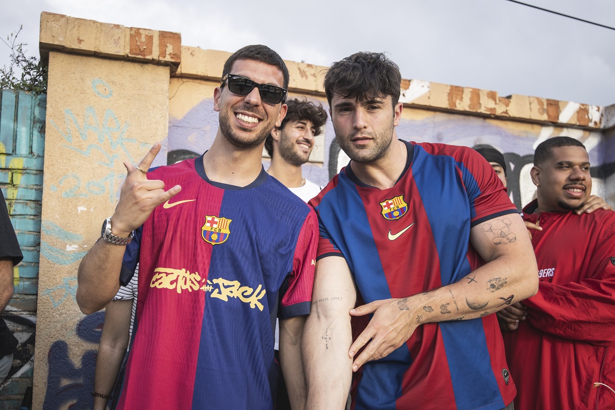 barcelona y la camiseta contra el Real Madrid
