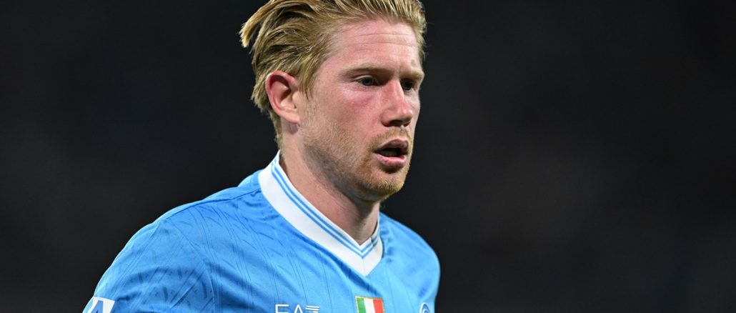 Kevin de Bruyne no falló y lleva 2 goles en 3 partidos de Serie A