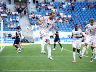 Bayern Múnich ganó en Hoffenheim con triplete de Kane