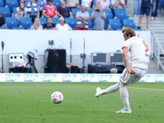 Harry Kane marcó un triplete ante Hoffenheim
