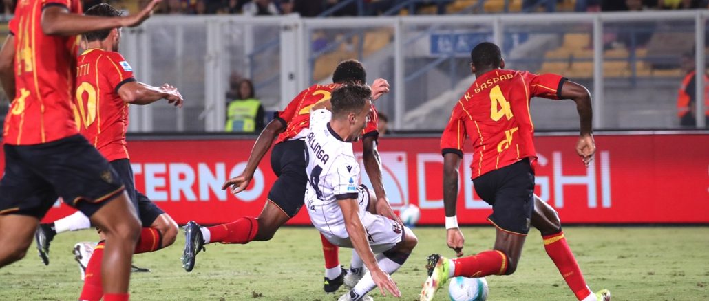 Lecce 2 Bologna 2 Bologna no aprovechó y empató con Lecce que marcha último