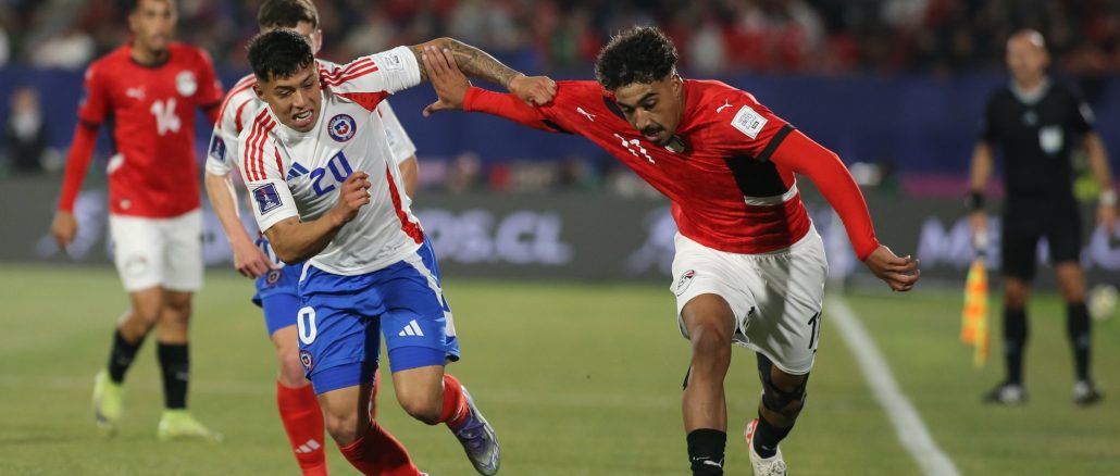 Egipto venció a Chile en la última