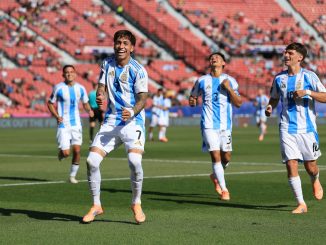 La Selección Argentina Sub-20 goleó 4-0 a Nigeria