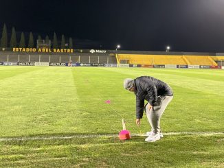 AFA puso al club patagónico como posible sede a futuro. Así, CONMEBOL inspeccionó el estadio de Deportivo Madryn