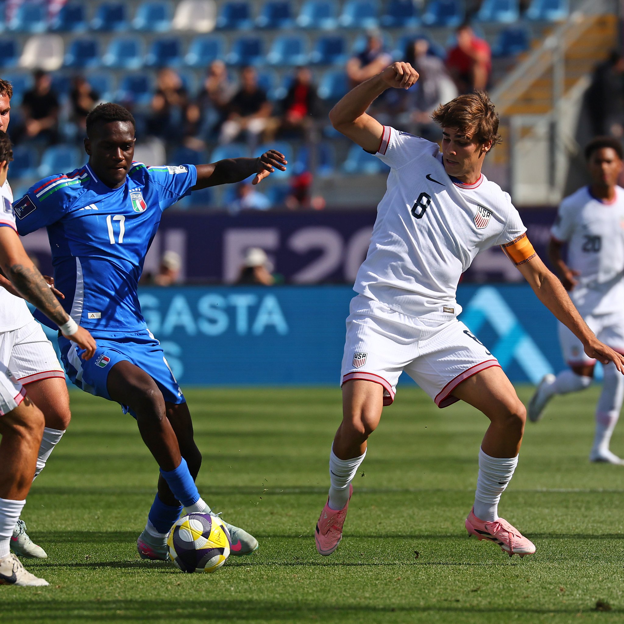 Estados Unidos se cargó otro pesado y eliminó a Italia del Mundial sub 20