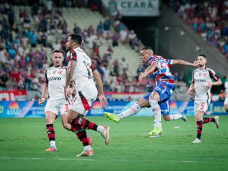 Flamengo perdió con Fortaleza en la previa de la revancha con Racing