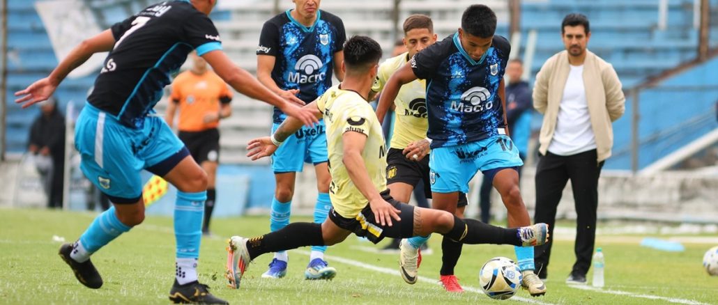 Gimnasia de Jujuy y Madryn fue suspendido por amenazas al árbitro