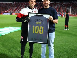 Manuel Roffo cumplió 100 partidos en Instituto