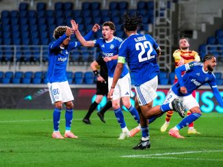 Racing de Estrasburgo empató con un golazo de chilena de Panichelli