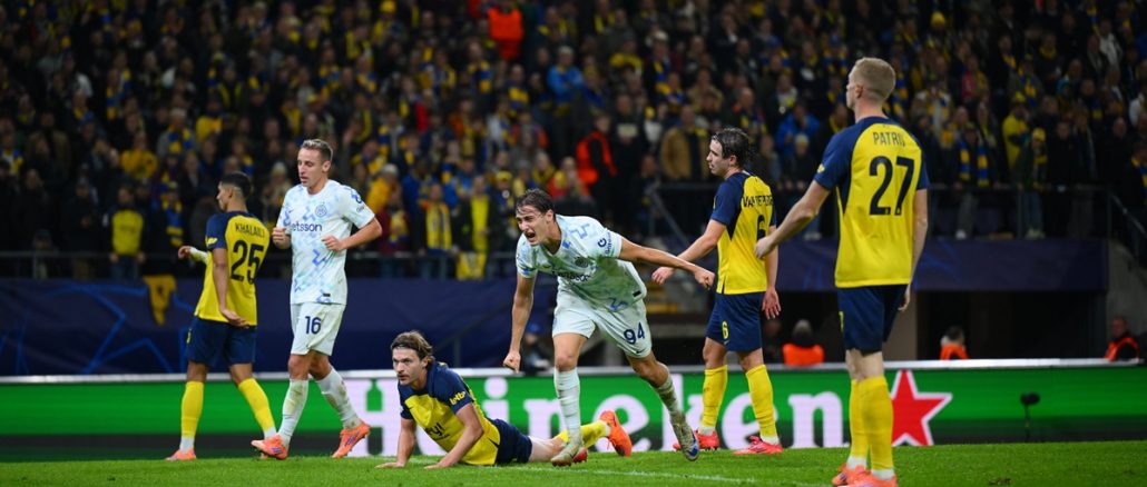 Union St Gilloise 0 Inter 4 Inter goleó a Union St Gilloise para seguir firme en Champions