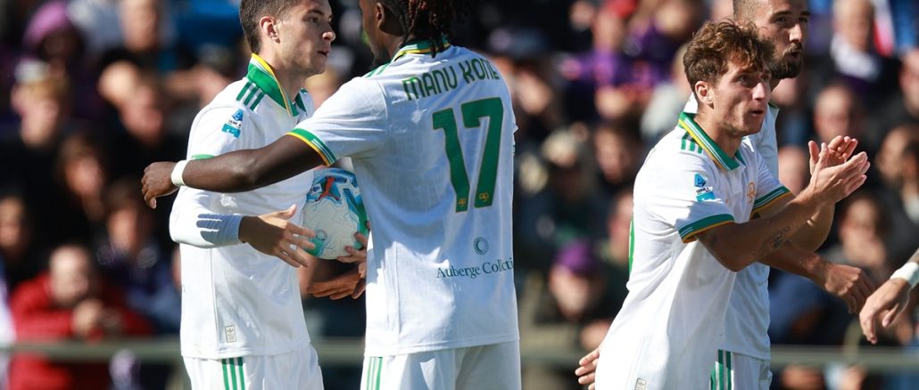 Roma le ganó a Fiorentina y sostuvo su liderazgo en Serie A