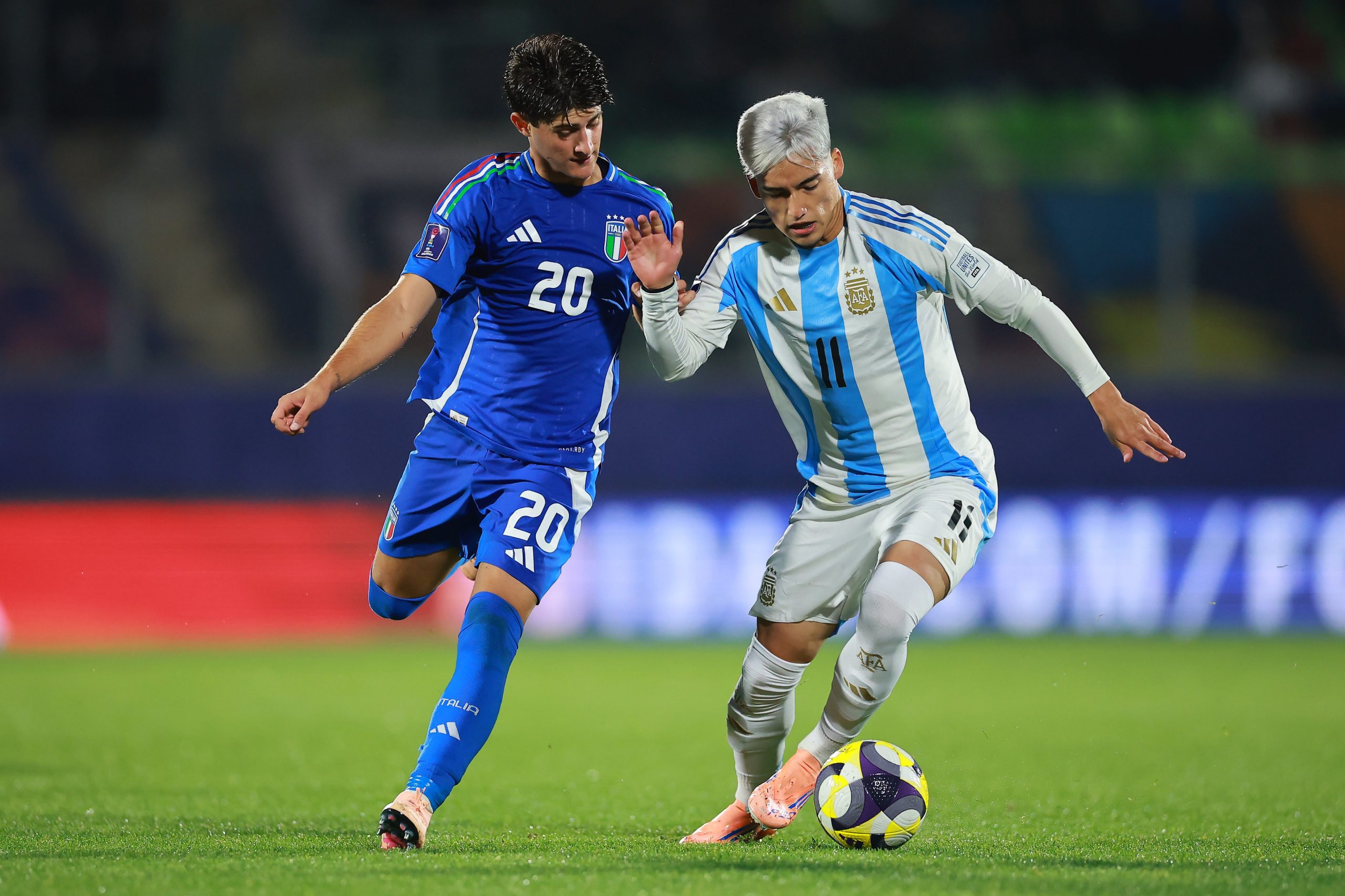 Argentina le ganó a Italia en el Mundial Sub 20 y pasó primero en su grupo con puntaje perfecto