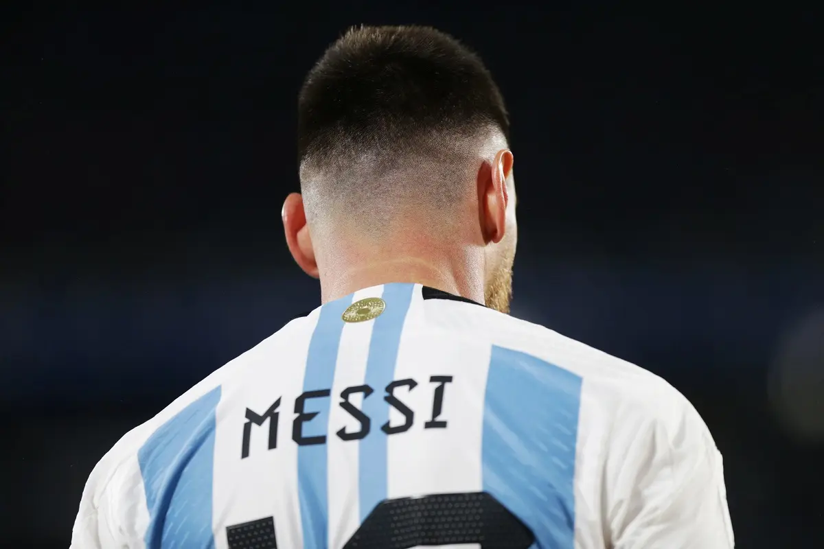 Más imágenes de la nueva camiseta de la Selección Argentina para el Mundial 2026