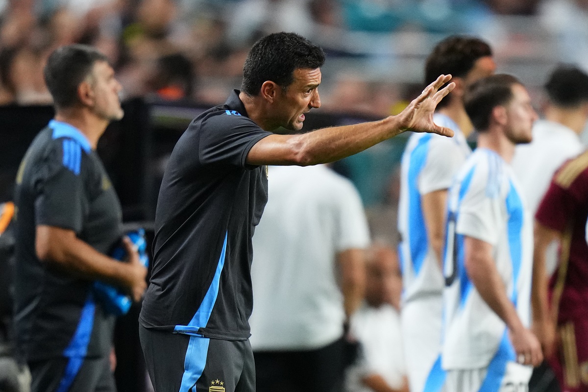Lionel Scaloni explicó por qué no jugó Messi en el amistoso de Argentina ante Venezuela