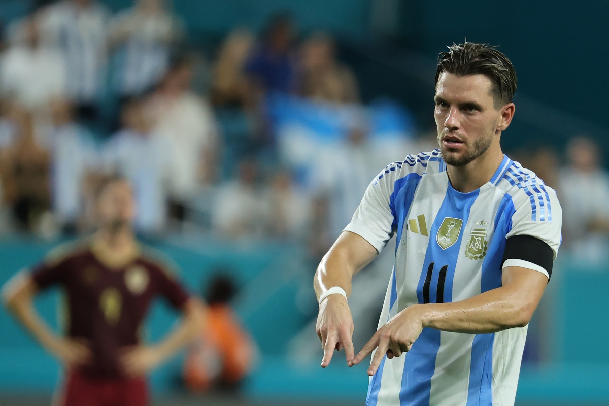 Gio Lo Celso metió su cuarto gol con la Selección Argentina y se lo dedicó a Miguel Ángel Russo