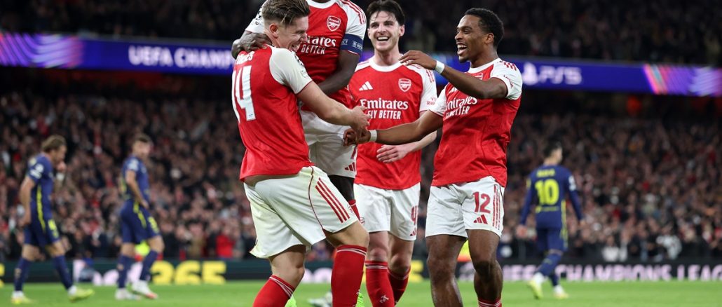 Arsenal arrasó por 4 a 0 a Atlético Madrid en una ráfaga furiosa