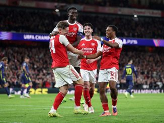 Arsenal arrasó por 4 a 0 a Atlético Madrid en una ráfaga furiosa