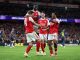 Arsenal arrasó por 4 a 0 a Atlético Madrid en una ráfaga furiosa