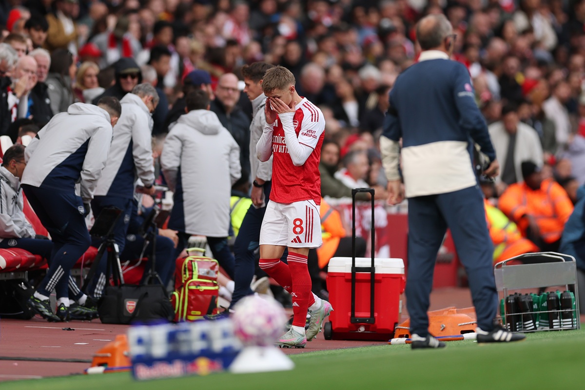 Alarmas en Arsenal y Noruega por la lesión de Martin Odegaard