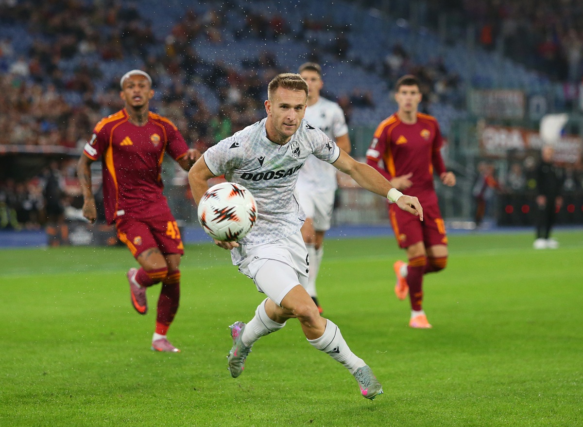 Viktoria Plzen dio el golpe en el Olímpico con gran victoria ante Roma