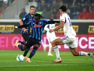 Atalanta no pudo subir a la cima y empató 1 a 1 con Como