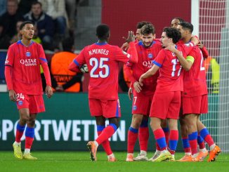 PSG aplastó 7 a 2 al Bayer Leverkusen y lidera en Champions