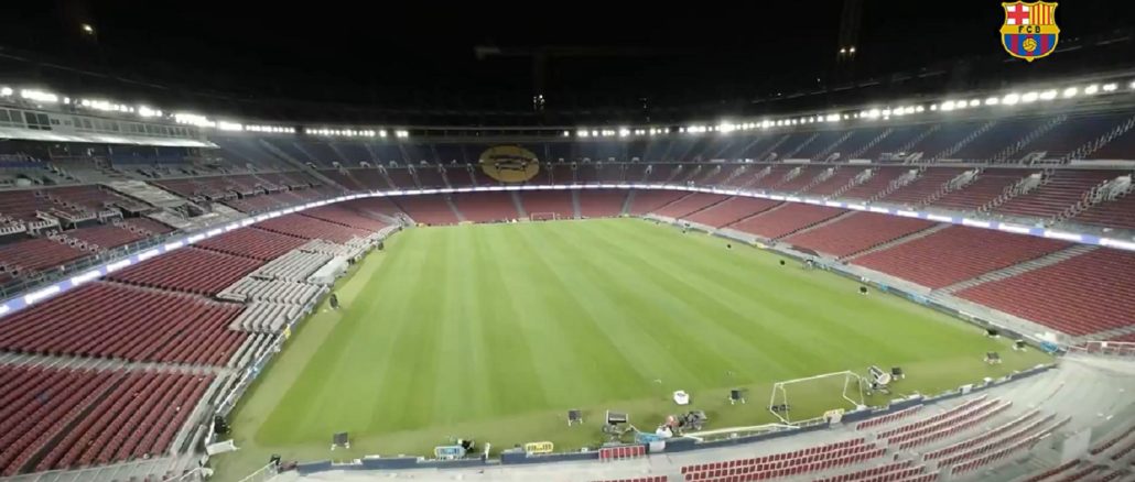 camp-nou-barcelona Barcelona lanza un espectacular video del Spotify Camp Nou y alucina al mundo del fútbol