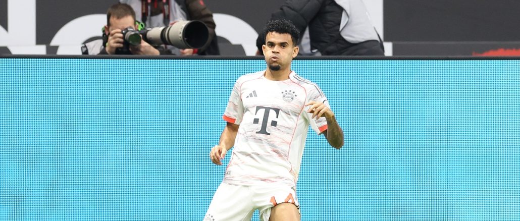Luis Díaz llegó al sexto gol en 10 partidos con Bayern Múnich