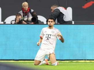 Luis Díaz llegó al sexto gol en 10 partidos con Bayern Múnich