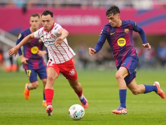 El uruguayo desató la fiesta Culé con un épico 2 a 1. Araújo le sacó el óxido a Barcelona que le ganó a Girona bajo la lluvia