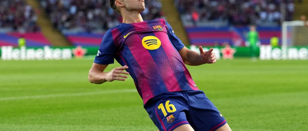 Barcelona quebró al Olympiacos en el amanecer con gol de Fermín López y genialidad de Lamine Yamal