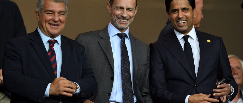 Joan Laporta: "Barcelona está por la pacificación del fútbol, queremos volver a la UEFA"