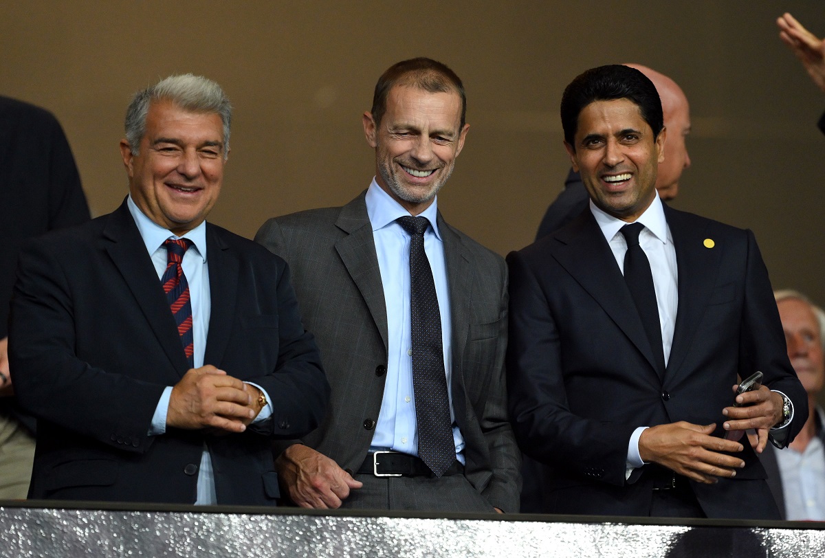 Joan Laporta: "Barcelona está por la pacificación del fútbol, queremos volver a la UEFA"