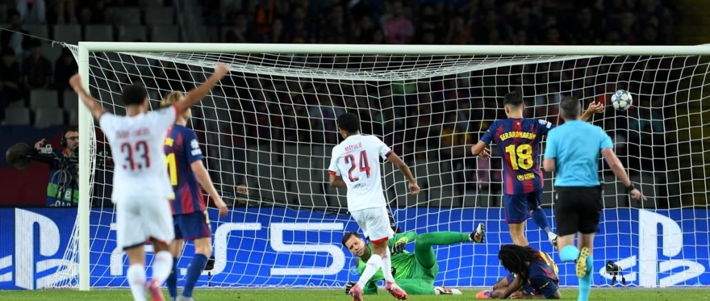 PSG derrotó a Barcelona en Montjuic