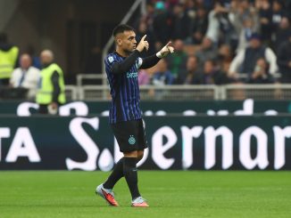 Lautaro Martínez alcanzó a Abel Balbo entre los goleadores de Serie A