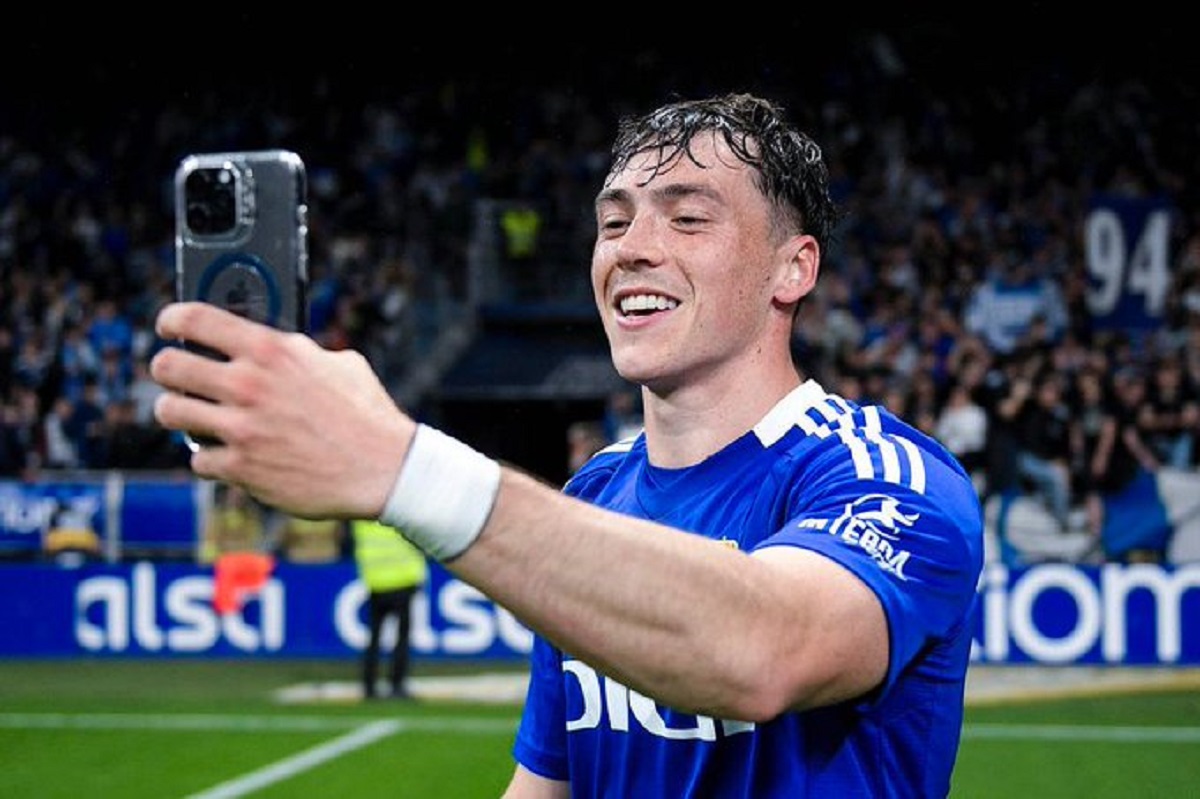 Polémico penal para el Real Oviedo que sufre el Girona y gol del uruguayo Federico Viñas