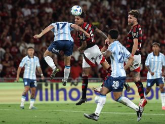 La semifinal de ida de Copa Libertadores fue 1 a 0 para el Mengao. Racing salía ileso de Brasil pero Flamengo lo ganó con gol de Carrascal
