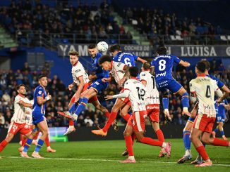 Fue victoria de los Azulones con tantos de Mario Martín y Borja Mayoral. Getafe ganó 2 a 1 y clavó en el fondo a Girona