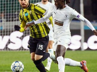 Pafos aguantó con diez todo el partido y empató con Kairat Almaty en Champions League