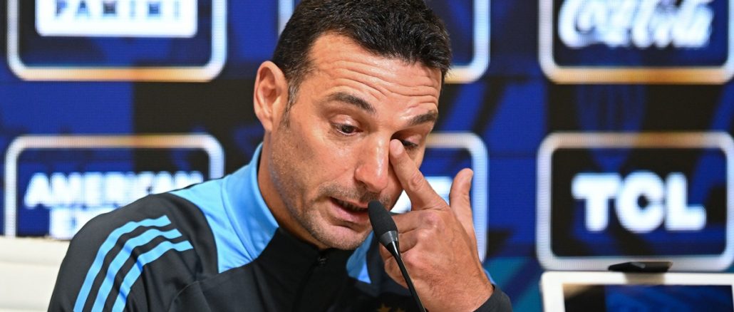 Lionel Scaloni en conferencia de prensa Lionel Scaloni dedicó unas palabras a Miguel Ángel Russo