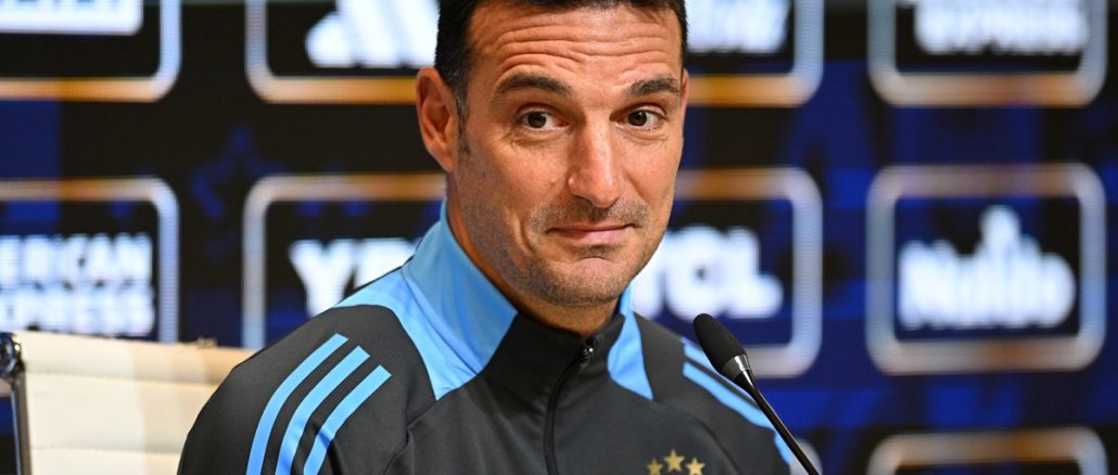 Lionel Scaloni conferencia de prensa Lionel Scaloni no confirmó la presencia de Lionel Messi ante Venezuela