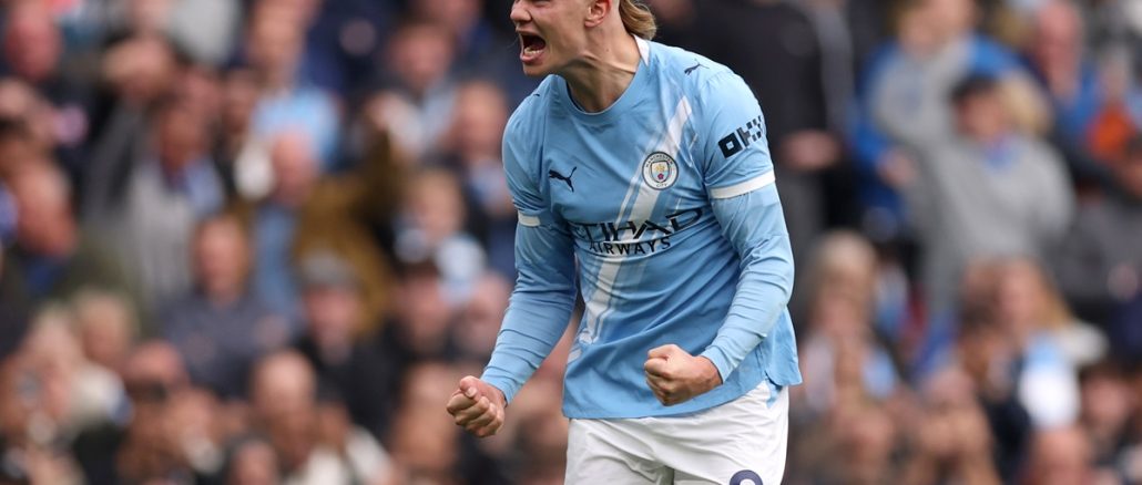 Erling Haaland sigue afilado en este 2025 y deja núemros maravillosos en sus marcas goleadoras Haaland anotó un doblete ante Everton y marcó 21 goles en los últimos 11 partidos