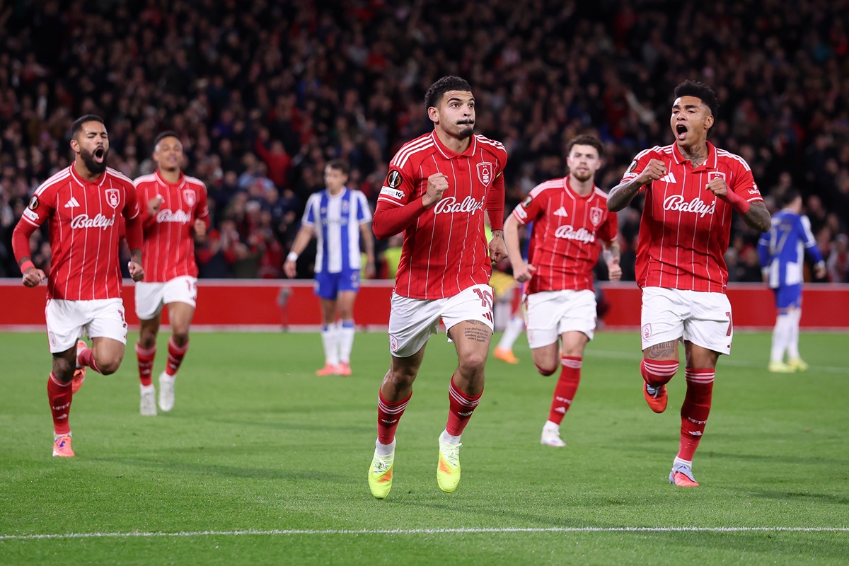 Nottingham Forest logró ante Porto su primer triunfo en Europa League