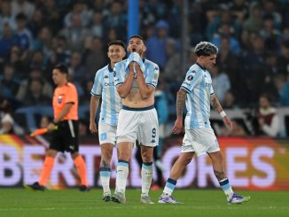 Adrián Martínez no anota desde el 16 de septiembre. Maravilla Martínez lleva seis partidos sin convertir y Racing lo sufre