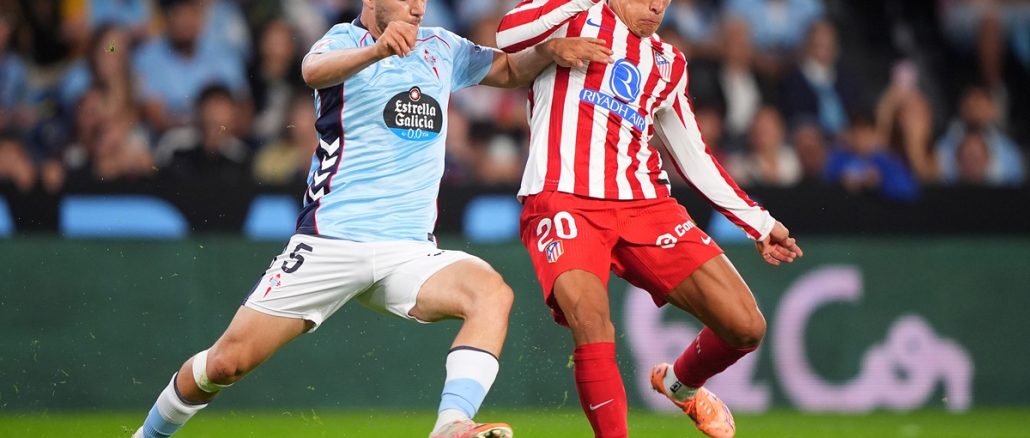 Celta y Atlético de Madrid empataron en Balaídos
