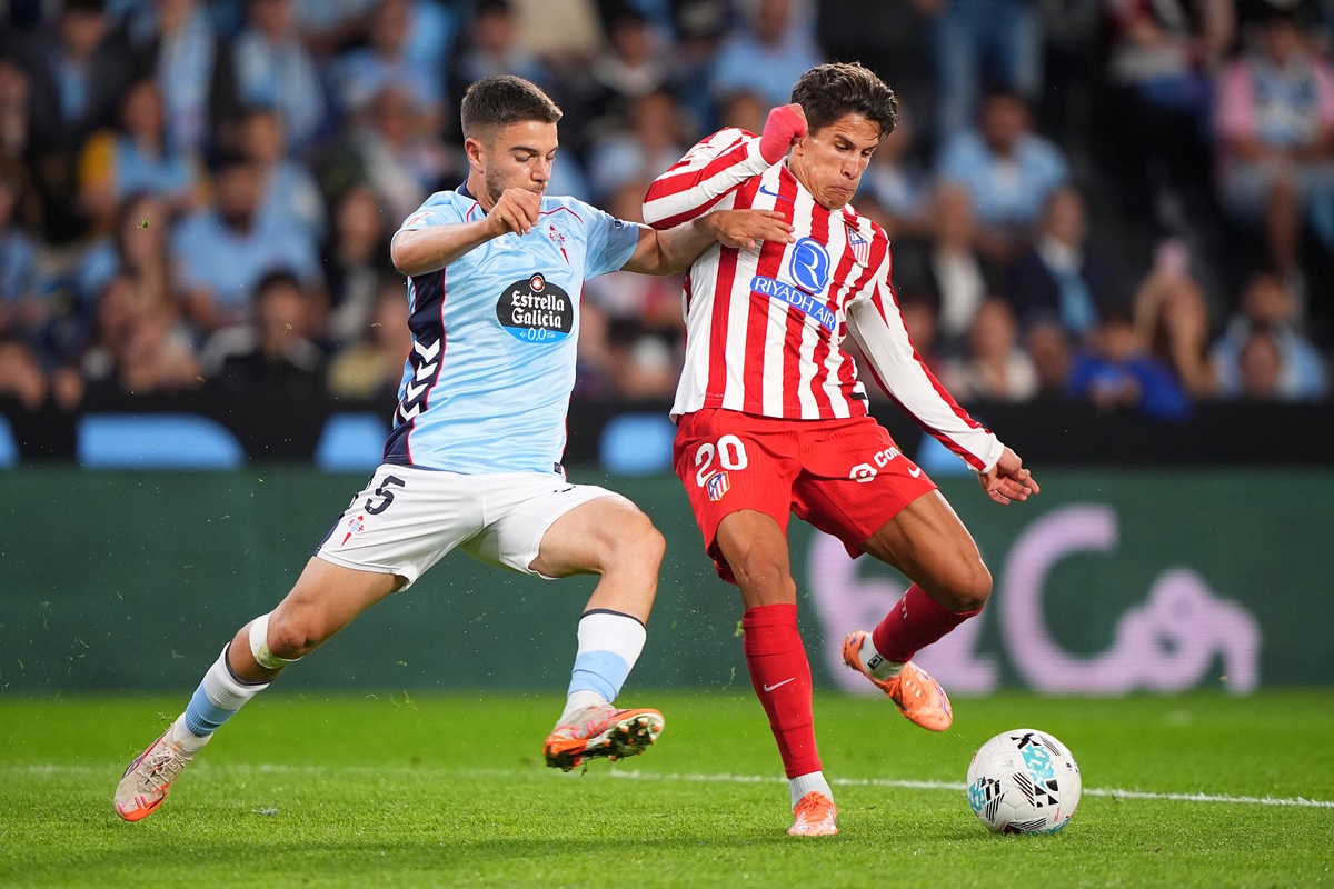Celta de Vigo cortó la racha triunfal de Atlético de Madrid con empate en Balaídos