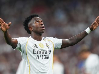 Vinicius llegó a los 110 goles con Real Madrid y va por Higuaín