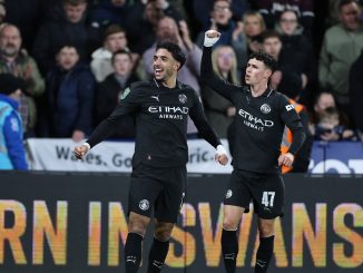 Manchester City remontó ante Swansea en EFL Cup