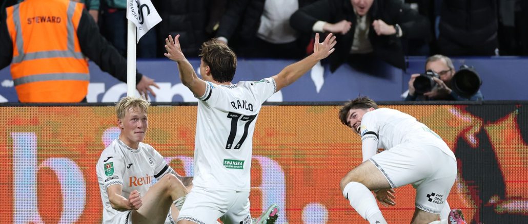 Swansea sorprende al Manchester City con un golazo de Franco